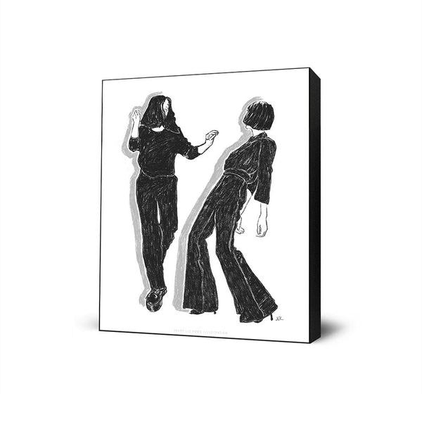 Dancing at Home B/W 3