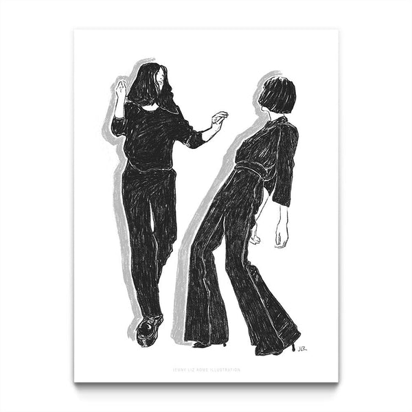 Dancing at Home B/W 3