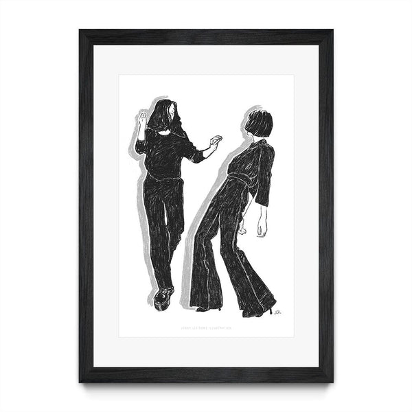 Dancing at Home B/W 3