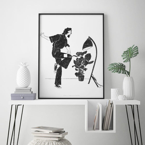 Dancing at Home B/W 4