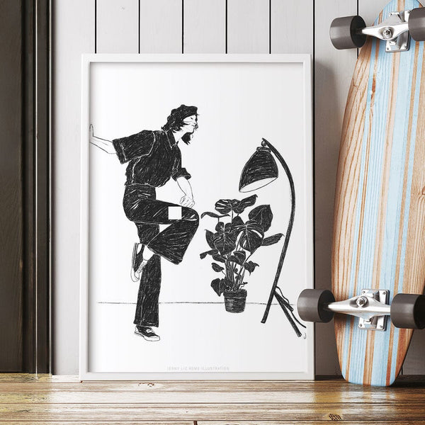 Dancing at Home B/W 4