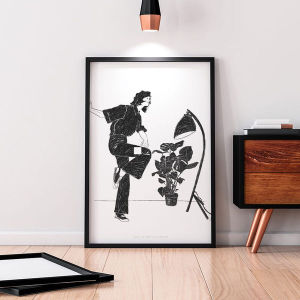 Dancing at Home B/W 4