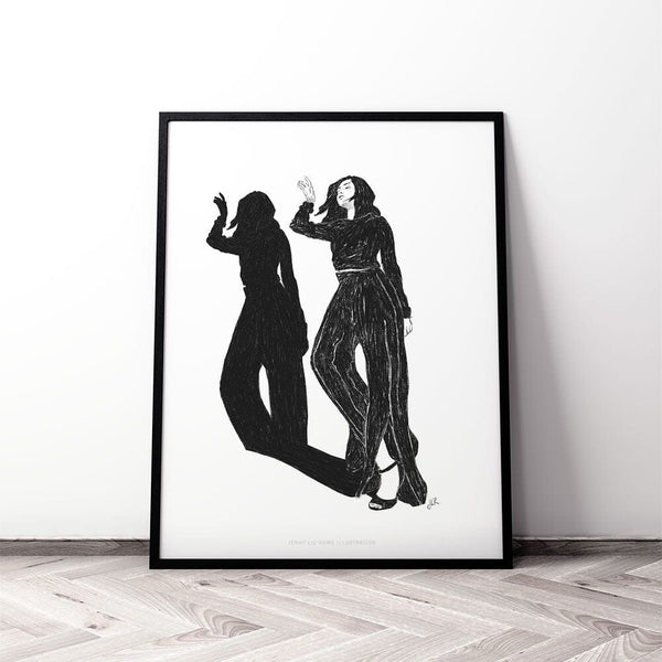 Dancing at Home B/W 7