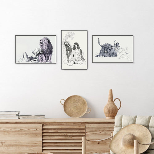 "Jenny Liz Rome 1" Series Set of 3