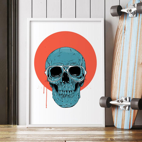 Blue Skull II