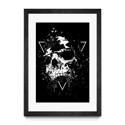 Skull X (bw)