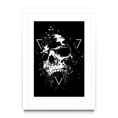 Skull X (bw)