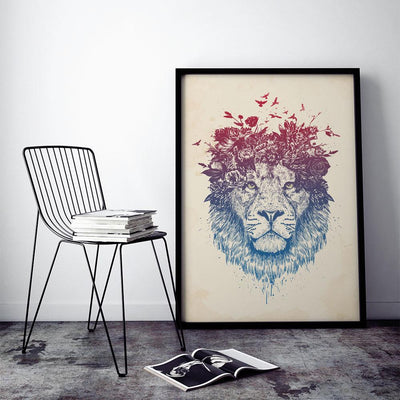 Floral Lion III