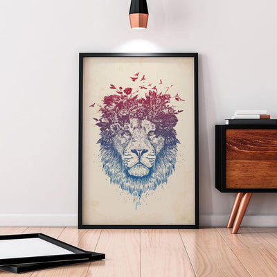 Floral Lion III