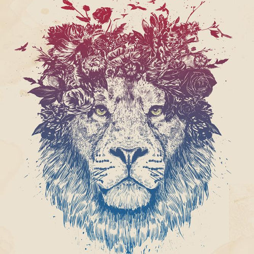 Floral Lion III