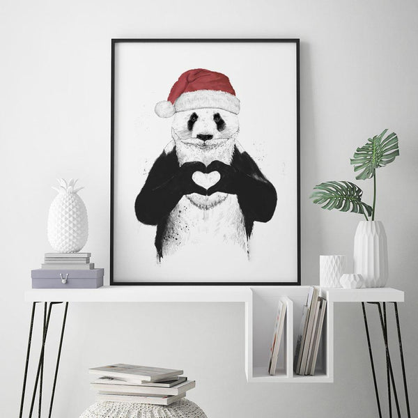 Santa Panda