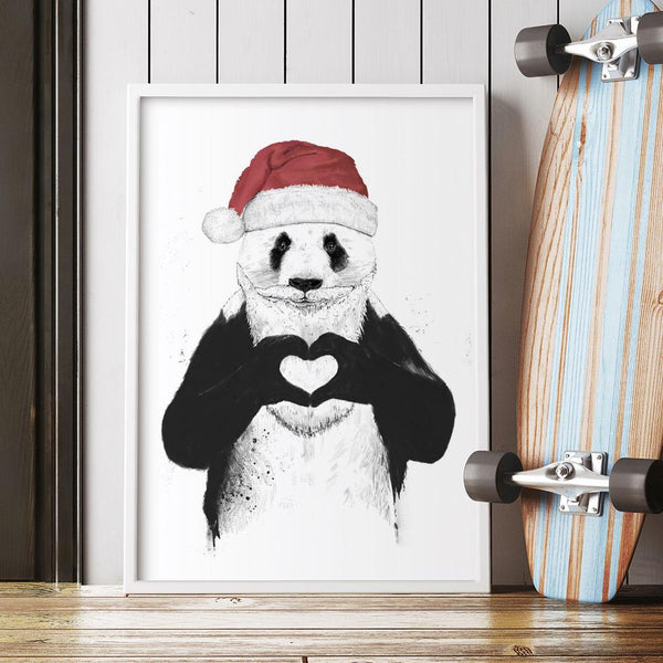 Santa Panda