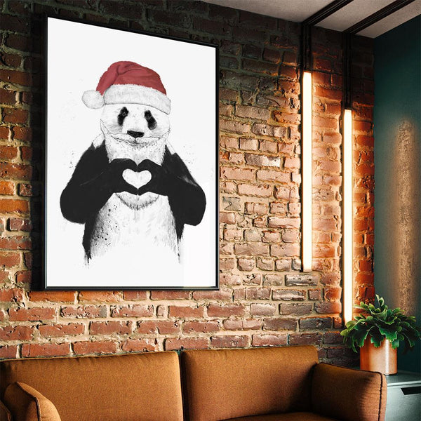 Santa Panda