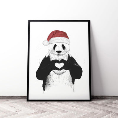 Santa Panda