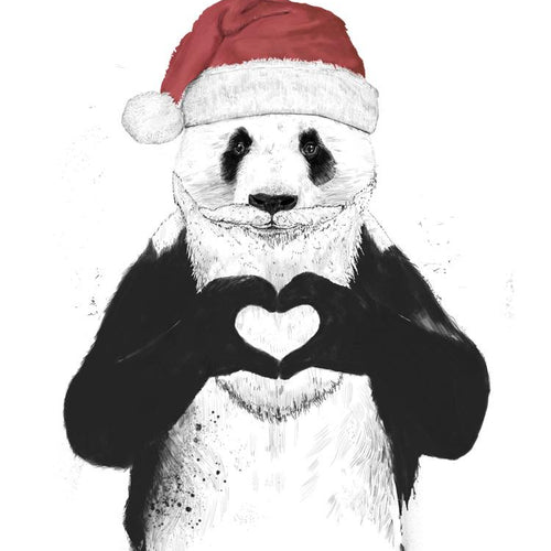 Santa Panda