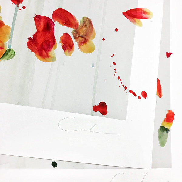 Offering - Hand Embellished Print