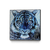 Blue Tiger Splatter