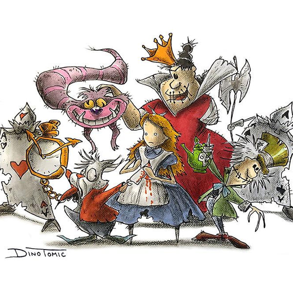 Alice In Wonderland Creepyfied