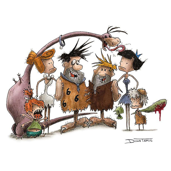 The Flintstones Creepyfied