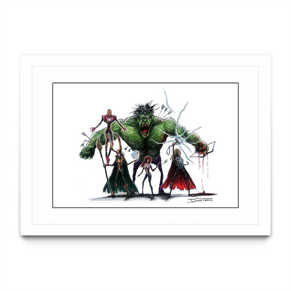 The Avengers Creepyfied