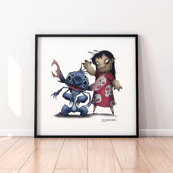 Lilo and Stitch Creepyfied