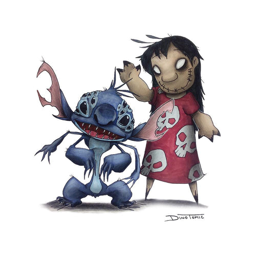 Products Tagged Lilo and Stitch Creepyfied - Eyes On Walls