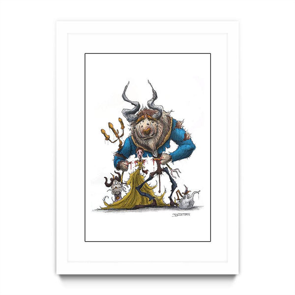 Beauty and the Beast Creepyfied