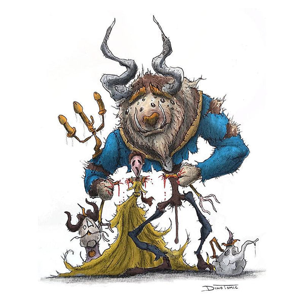 Beauty and the Beast Creepyfied