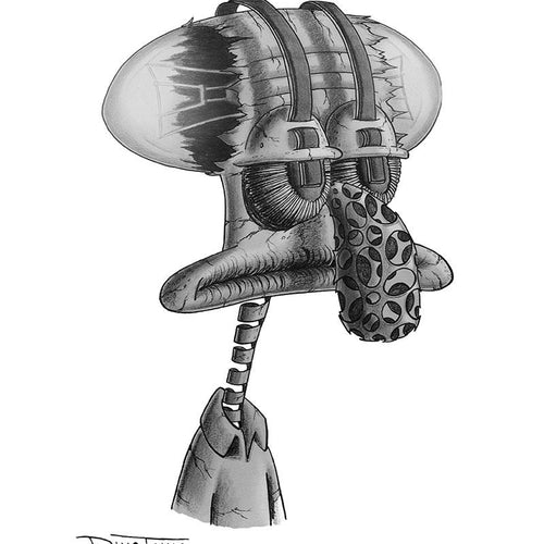 Squidward Creepyfied