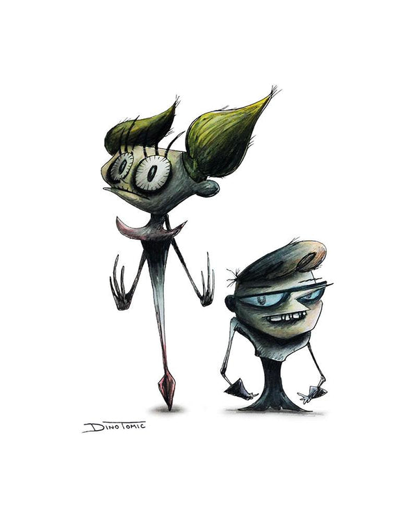 New Releases Tagged "Dexters Laboratory Creepyfied" Eyes On Walls