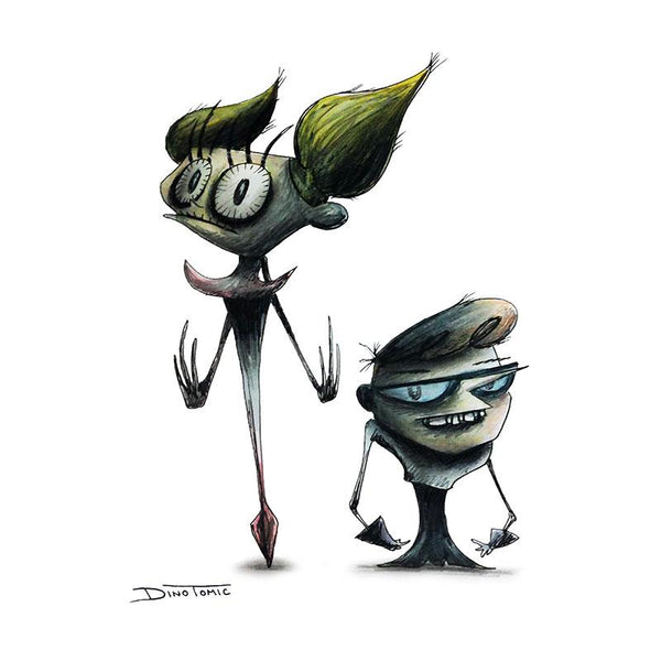 Dexters Laboratory Creepyfied