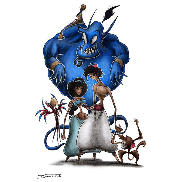 Aladdin Creepyfied