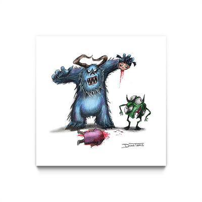 Monsters Inc Creepyfied