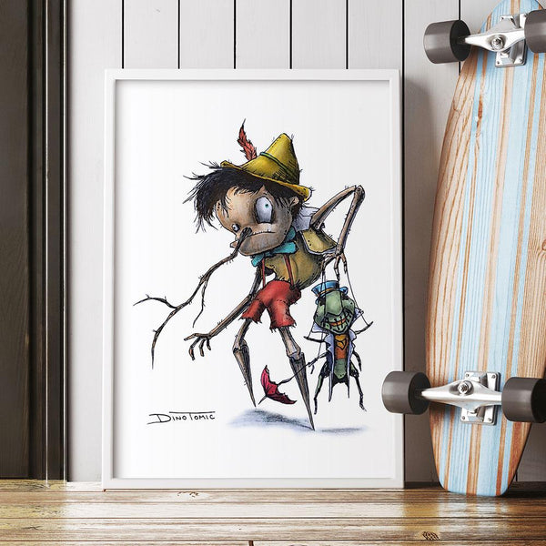 Pinocchio Creepyfied