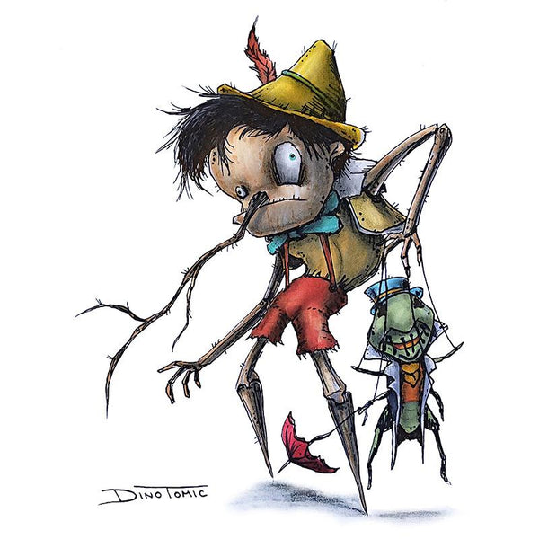 Pinocchio Creepyfied