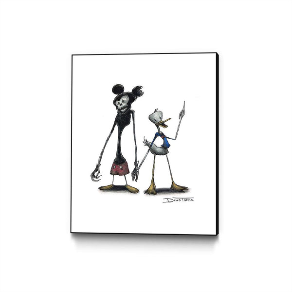 Mickey and Donald Creepyfied