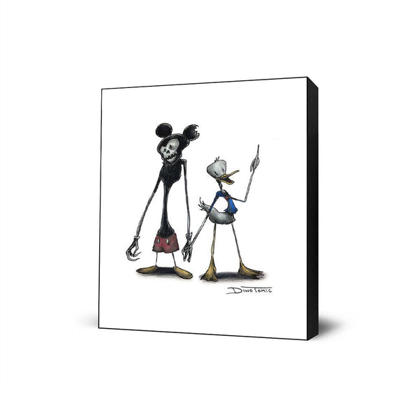 Mickey and Donald Creepyfied