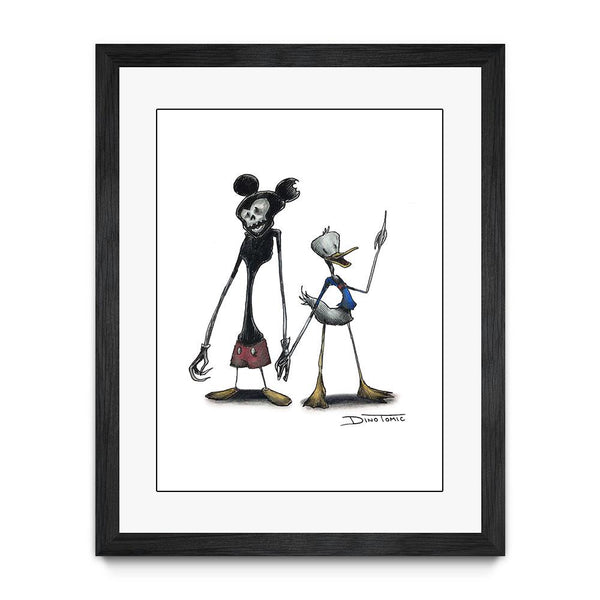 Mickey and Donald Creepyfied