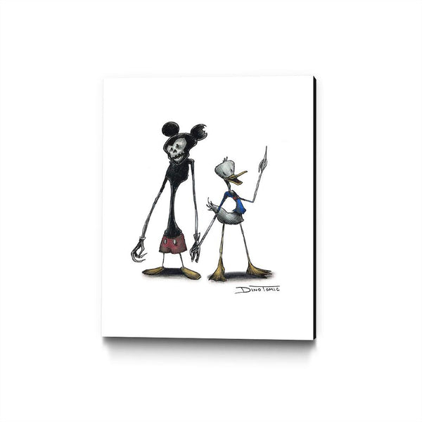 Mickey and Donald Creepyfied