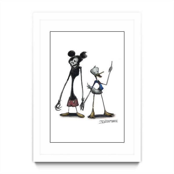 Mickey and Donald Creepyfied