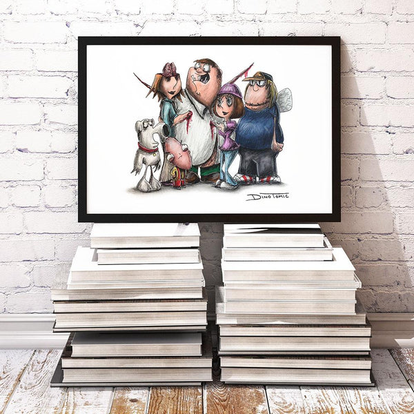 Family Guy Creepyfied