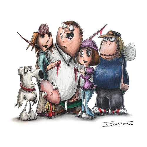 Family Guy Creepyfied