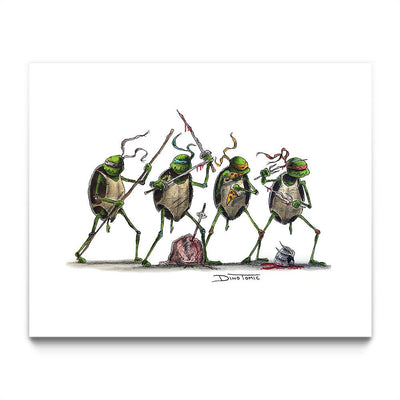 Teenage Mutant Ninja Turtles Creepyfied