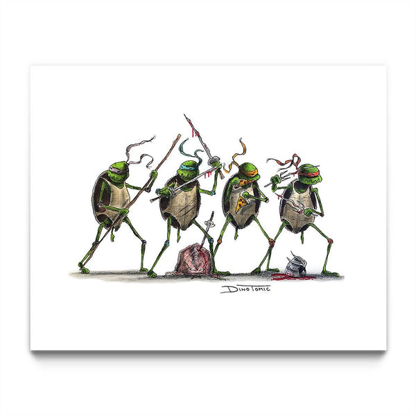 Teenage Mutant Ninja Turtles Creepyfied