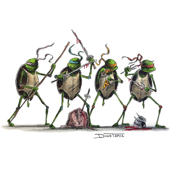 Teenage Mutant Ninja Turtles Creepyfied