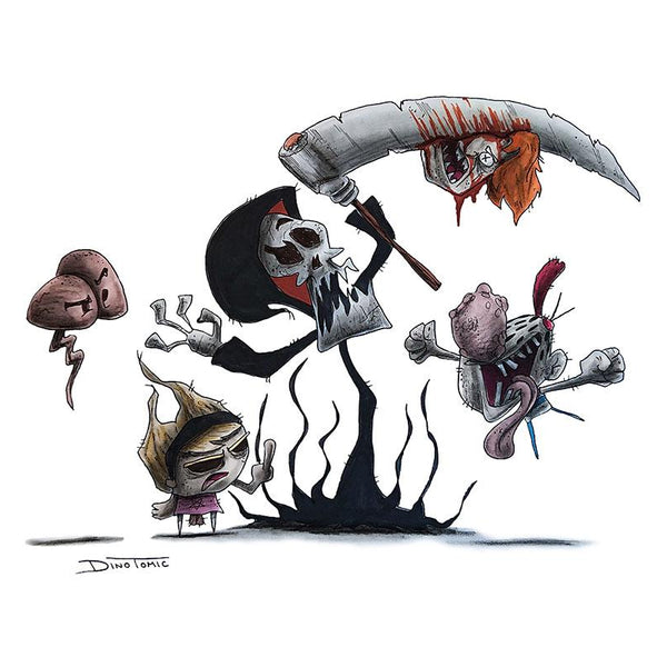 the grim adventures of billy and mandy herbicidal maniac The Grim Adventures of Billy & Mandy Creepyfied by Dino Tomic