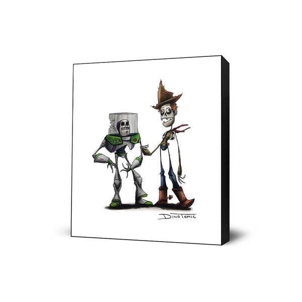 Woody and Buzz Creepyfied