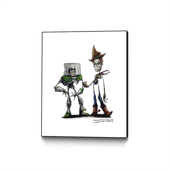 Woody and Buzz Creepyfied