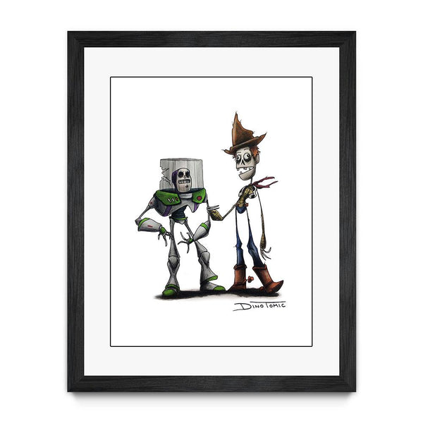 Woody and Buzz Creepyfied