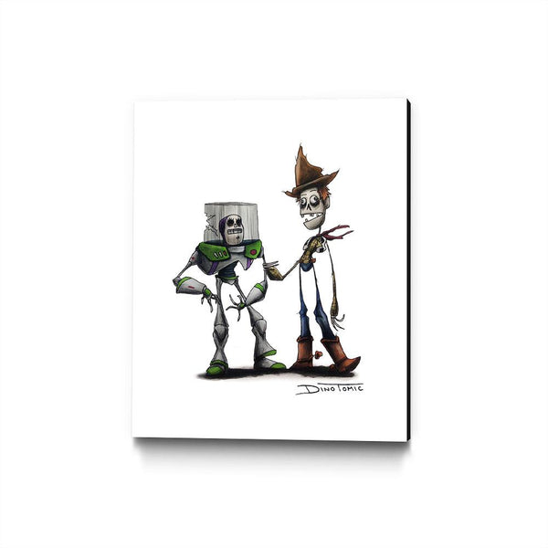 Woody and Buzz Creepyfied